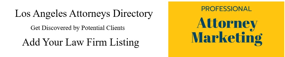 Los Angeles Attorneys Directory sign up