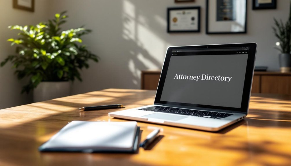 consistent attorney directory listings